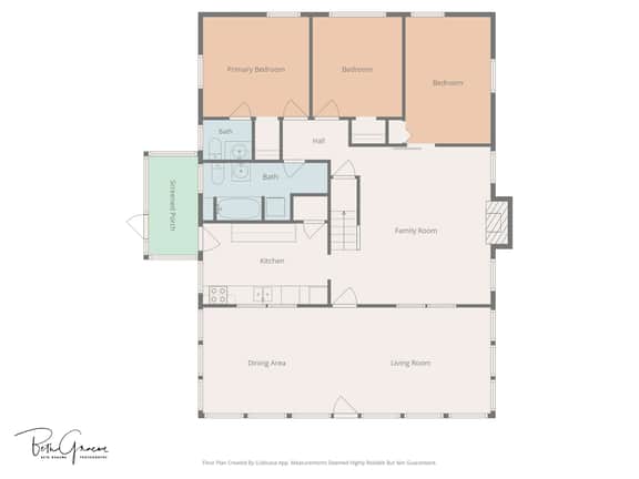 Lusby Beach House -3 BD, 2 BA Steps to the Sand